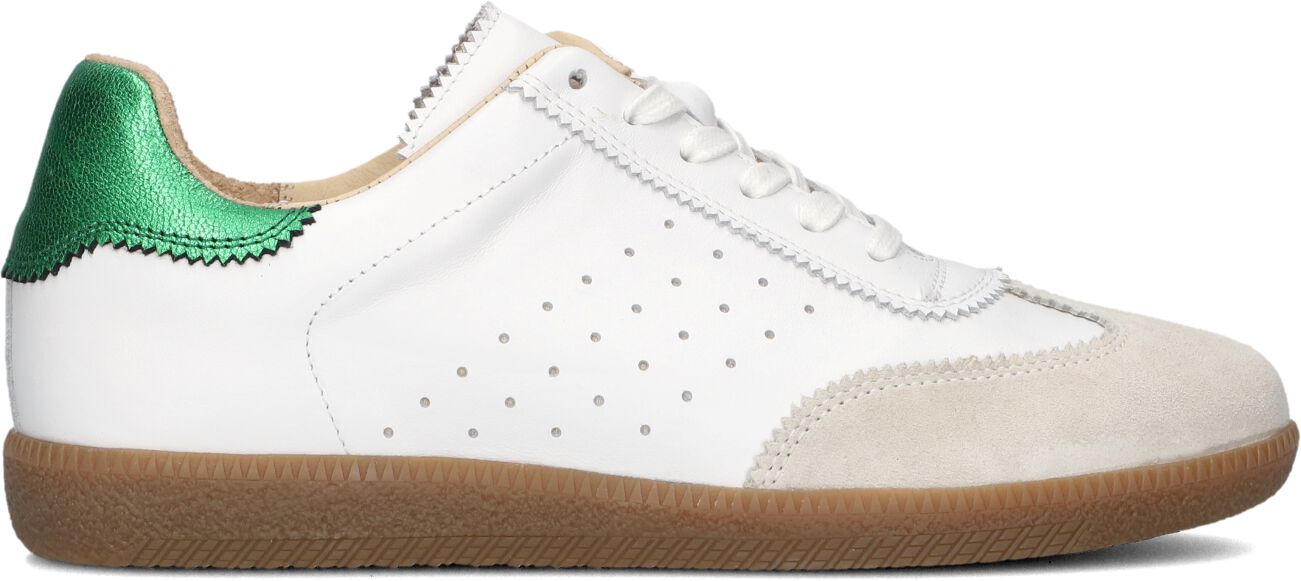 Lina Locchi Lage Sneakers Dames L1410, Maat: 39, Materiaal: Leer, Kleur: Wit