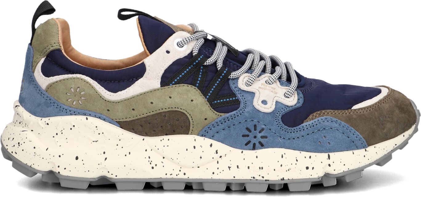 Flower Mountain Lage Sneakers Heren Yamano 3 Man, Maat: 45, Materiaal: Suède, Kleur: Bruin