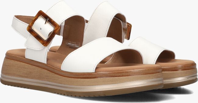 Witte GABOR Platte sandalen 744 Witte GABOR Platte sandalen 744 - large