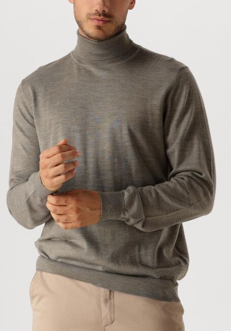 Taupe PROFUOMO Coltrui PULLOVER ROLL NECK - large
