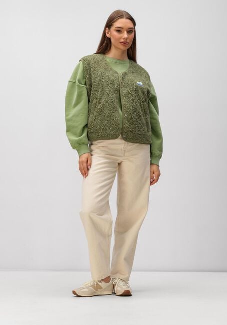 Groene AMERICAN VINTAGE Sweater HOKTOWN - large