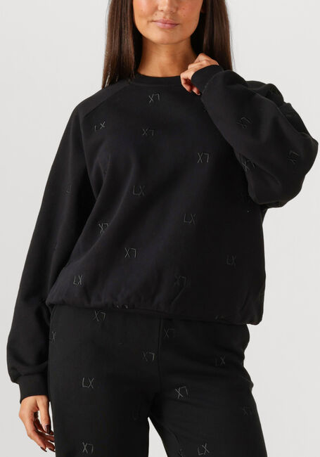 Zwarte ALIX THE LABEL Sweater KNITTED LOGO SWEATER - large