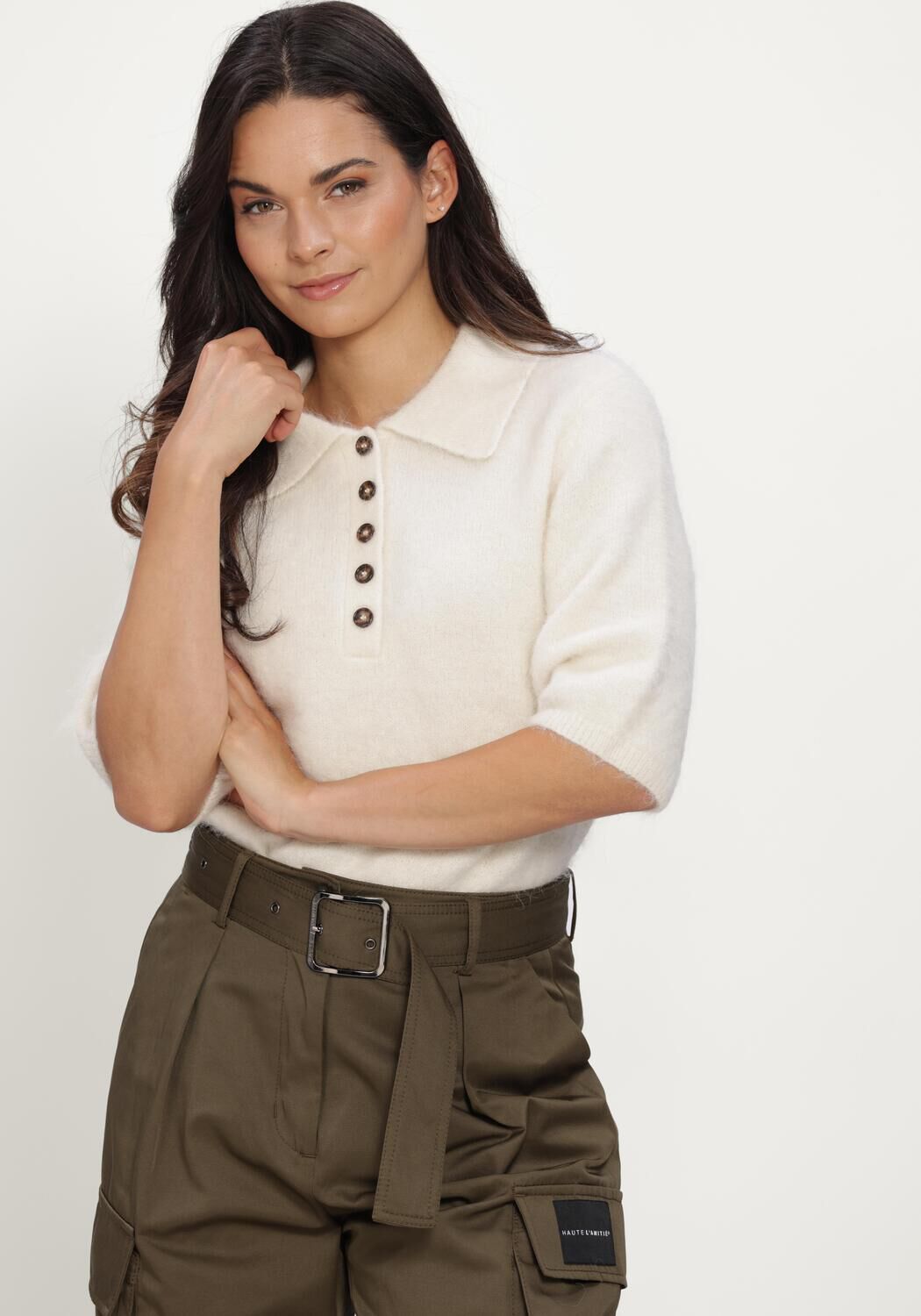 Creme LINA LOCCHI Trui LL-BENITA - large