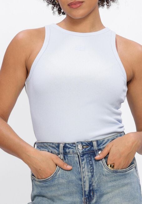 Blauwe GESTUZ Top GZDREW LOGO TANK 2.0 - large