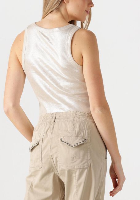 Zilverkleurig SUMMUM Top RIB TANKTOP COTTON RIB - large