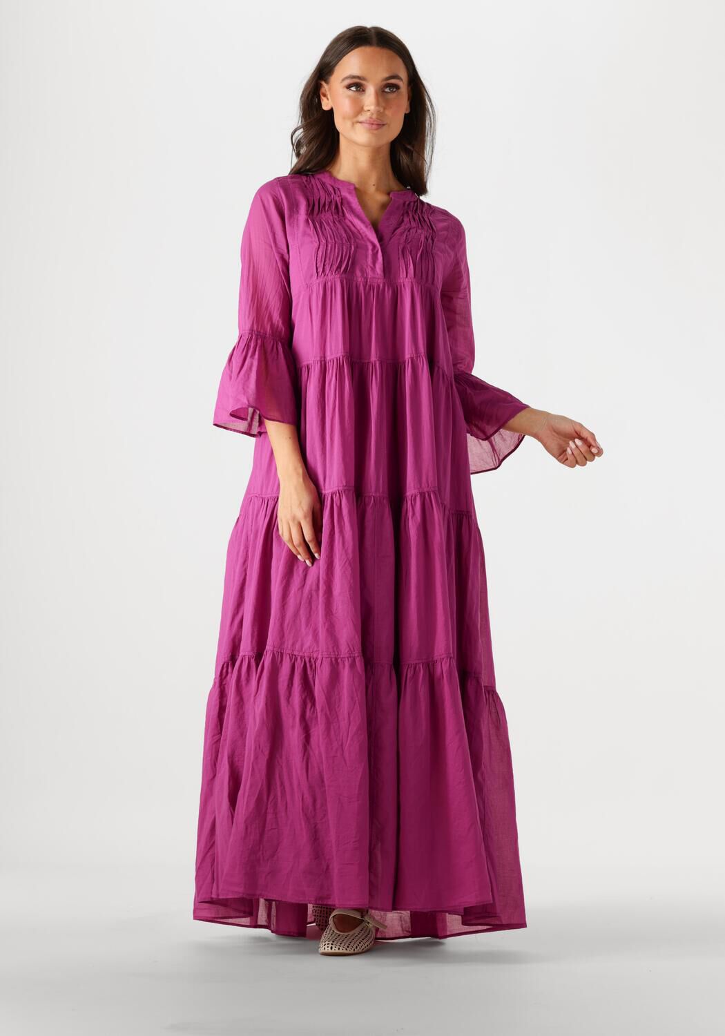 Devotion Maxi Jurk Dames Ocean, Maat: L, Kleur: Paars