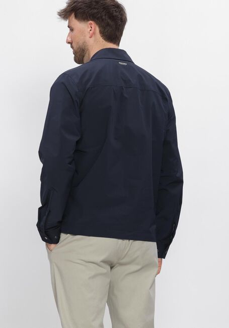 Donkerblauwe WOOLRICH Jack URBAN TIMBER OVERSHIRT - large