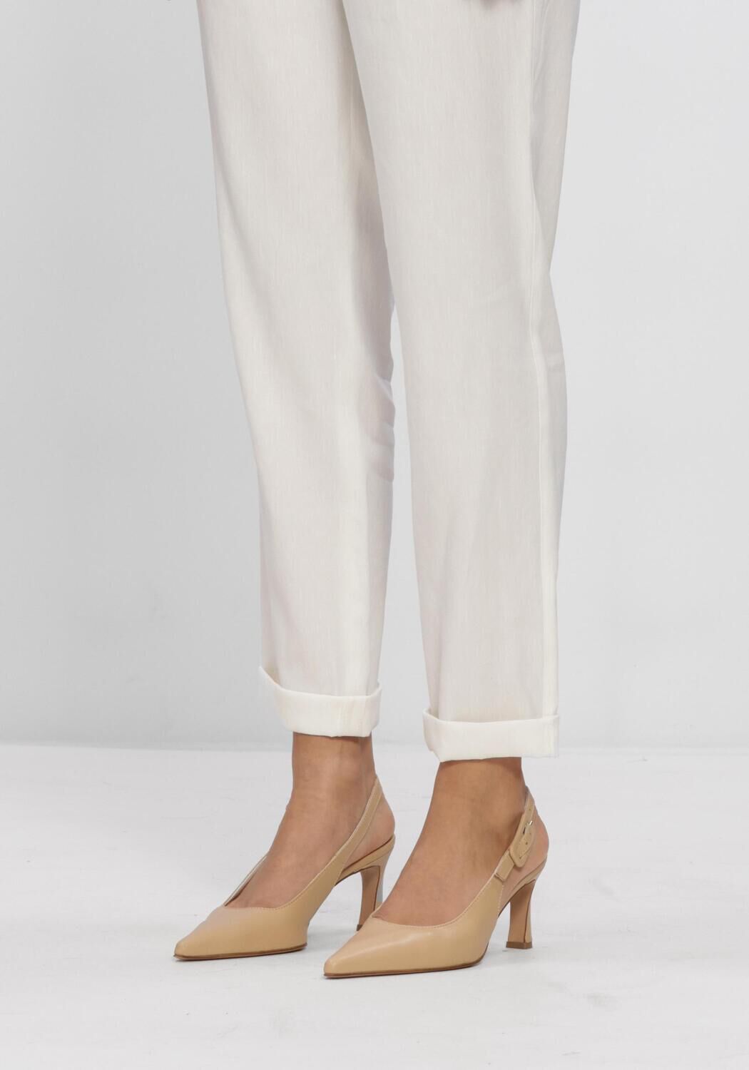 Beige LINA LOCCHI Slingbacks AU263 - large