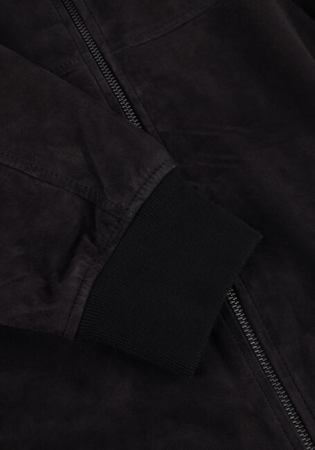 Donkerblauwe ALTER EGO Leren jas CHRIS - large