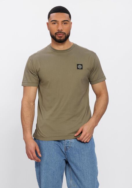 Groene STONE ISLAND T-shirt SS T-SHIRT S0013 - large