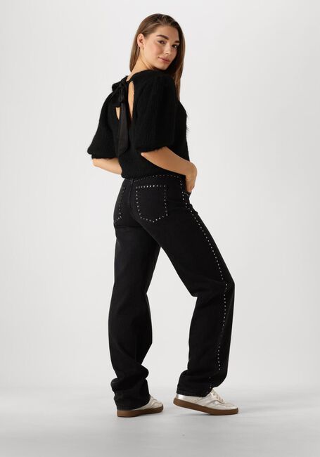 Zwarte CO'COUTURE Trui CORALIE BOW RIB KNIT - large