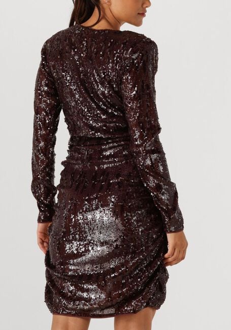 Bruine COPENHAGEN MUSE Mini jurk CMSEQUINCE-DRESS - large