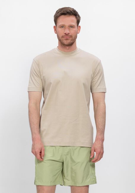 Beige VALENZA T-shirt 1001 INTERLOCK SUPIMA TSHIRT - large