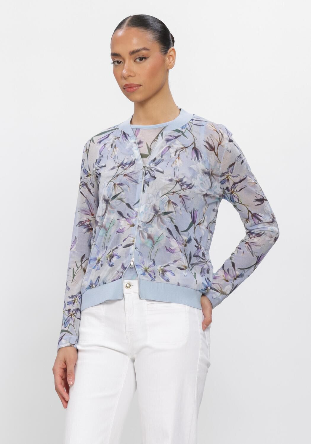 Blauwe MARC CAIN COLLECTION Truien/vesten AC 39.13 M35 - large