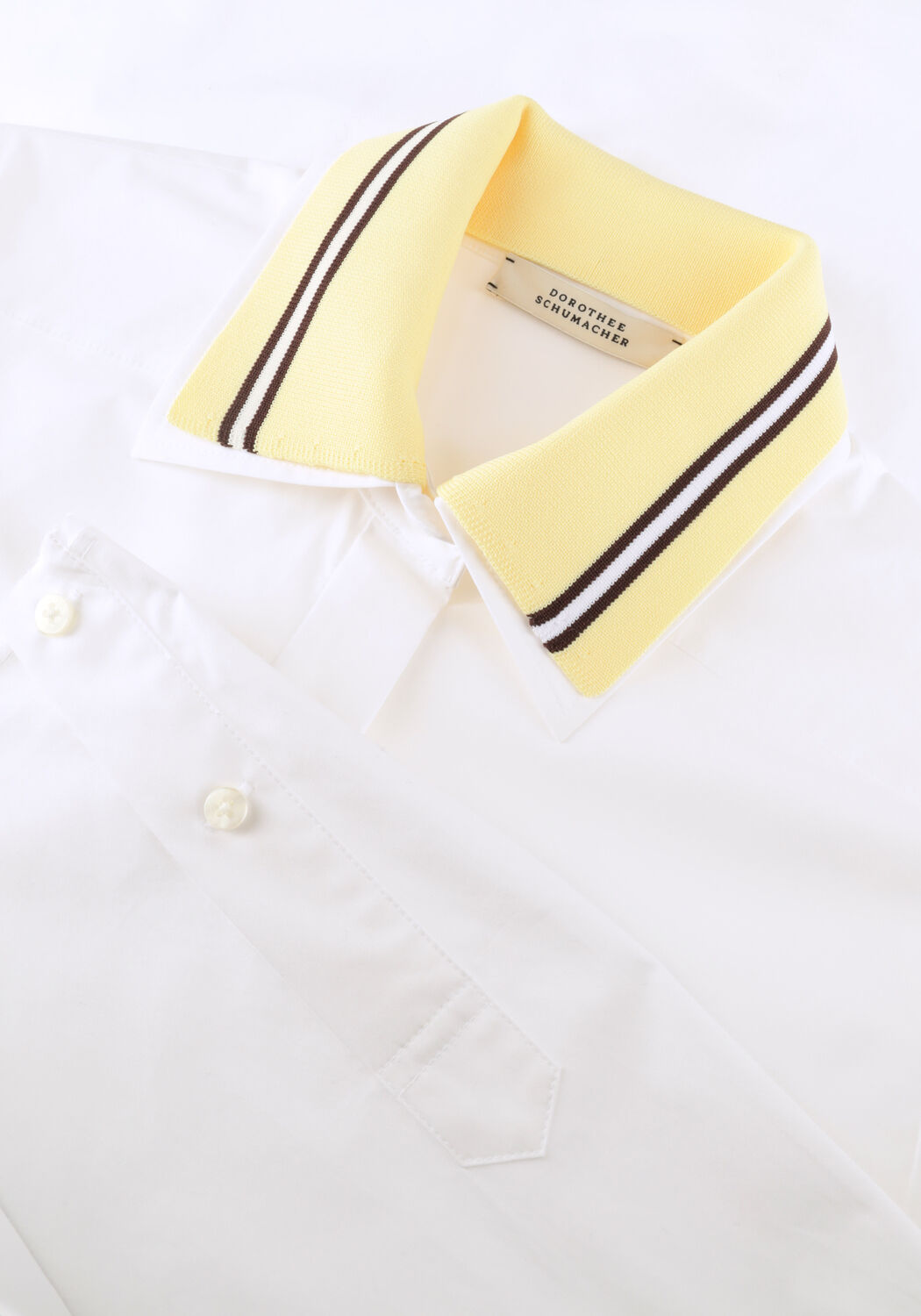 Witte DOROTHEE SCHUMACHER Blouses POPLIN POWER BLOUSE - large