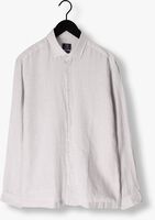 Bruine GENTI Casual overhemd LINNEN S7054-1120 - medium