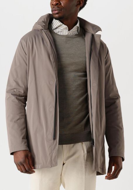 Bruine PROFUOMO Parka's OUTERW RAINC MGNT LNG - large