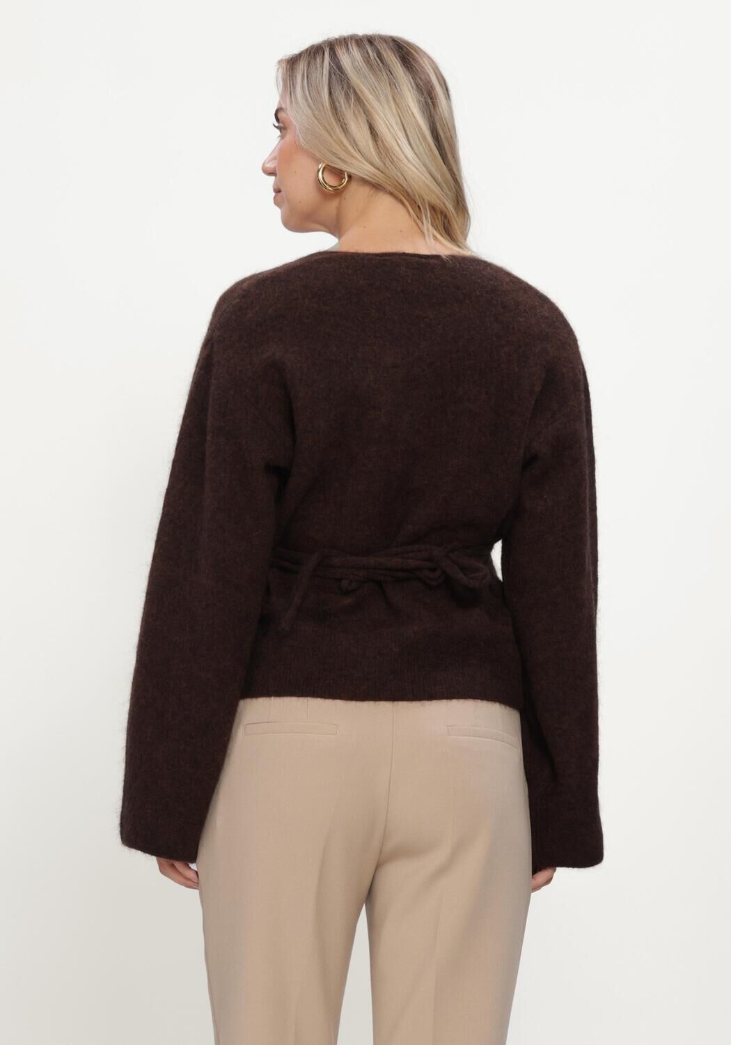 Bruine LINA LOCCHI Trui LL-BERIT - large