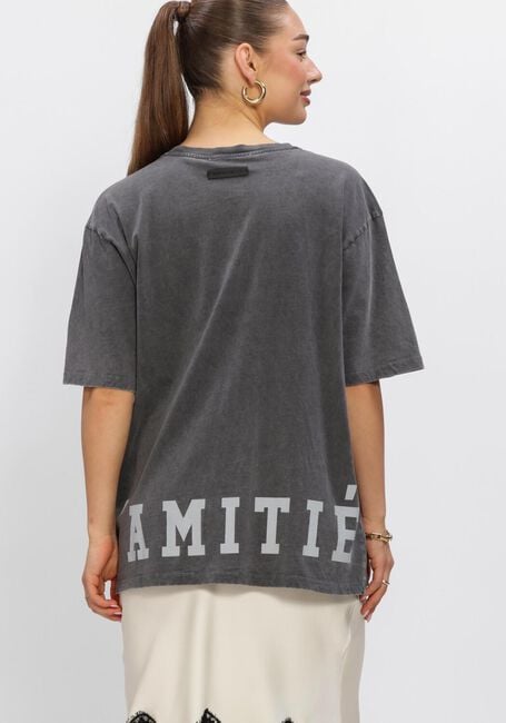 Zwarte HAUTE L'AMITI&Eacute; Tops & T-shirts NOMA ACID CURVE LOGO TEE - large