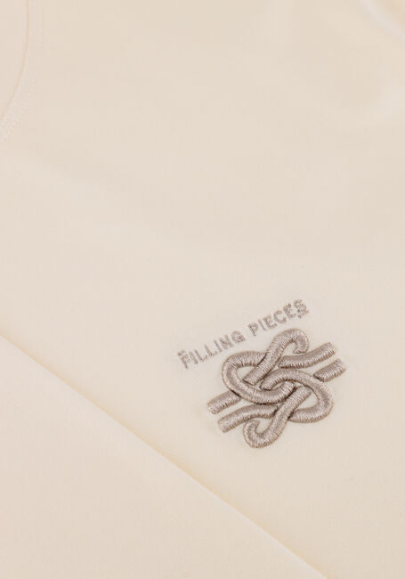 Ecru FILLING PIECES T-shirt T-SHIRT EMBROIDERED KNOT - large