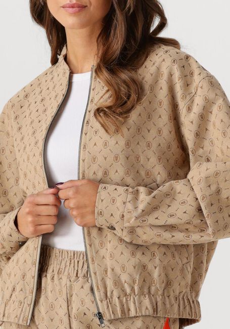 Zand ALIX THE LABEL Jack LADIES WOVEN LOGO JACKET - large