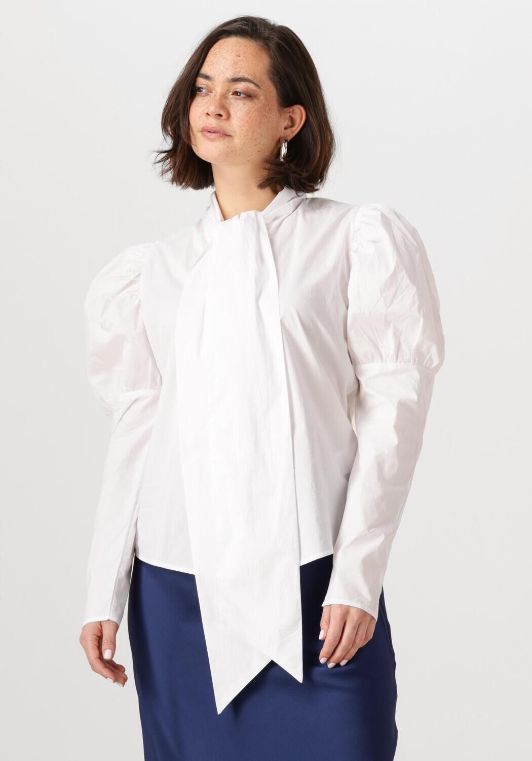 Bruuns Bazaar Blouse Dames Bbzekia Shirt, Maat: 42, Kleur: Wit afbeelding 1