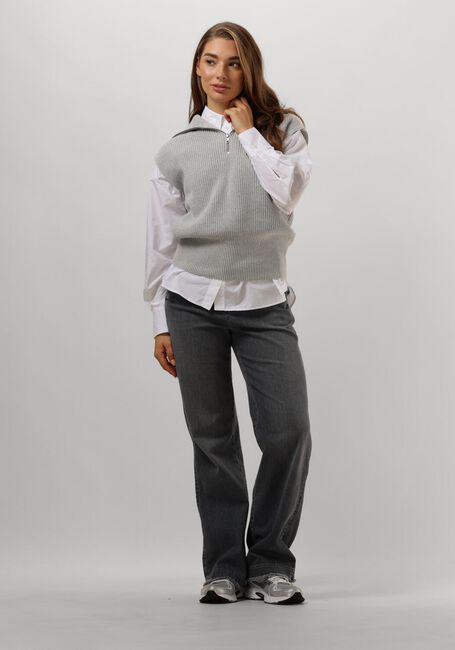 Grijze PENN & INK Spencer 283 JUMPER - large