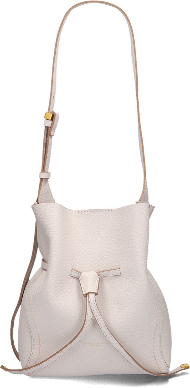 Gianni Chiarini Gianni Chiarini Schoudertas Dames Sienna S, Materiaal: Leer, Kleur: Gebroken wit