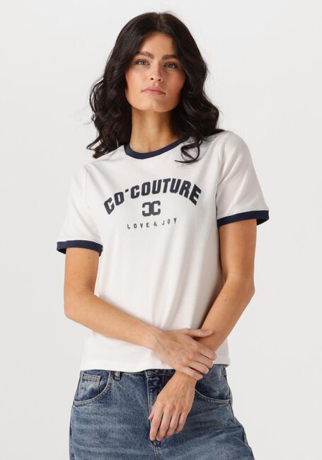 Donkerblauwe CO'COUTURE T-shirt EDGE TEE - large