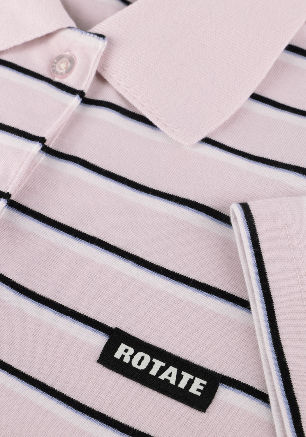 Lichtroze ROTATE Polo JERSEY POLO SHIRT - large
