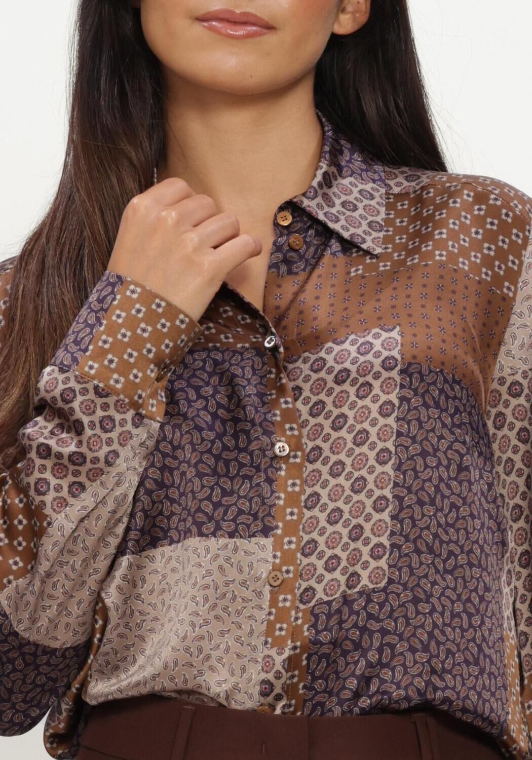 Multi LUISA CERANO Blouses HEMDBLUSE MIT PATTERN-PRINT - large