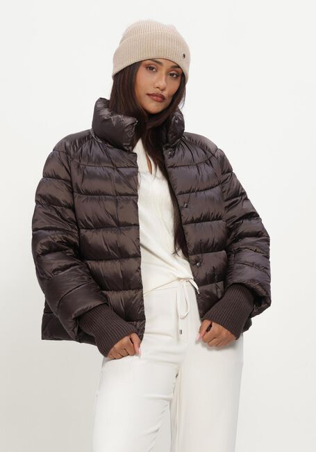 Bruine MARC CAIN COLLECTION Faux fur jas OUTDOORJACK - large