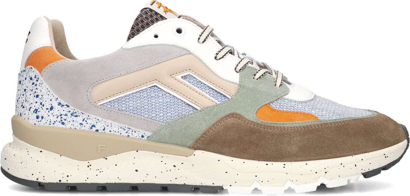 Floris van Bommel Lage Sneakers Heren Sfm-10154 De Treener, Maat: 44⅔, Materiaal: Leer, Kleur: Bruin afbeelding 1