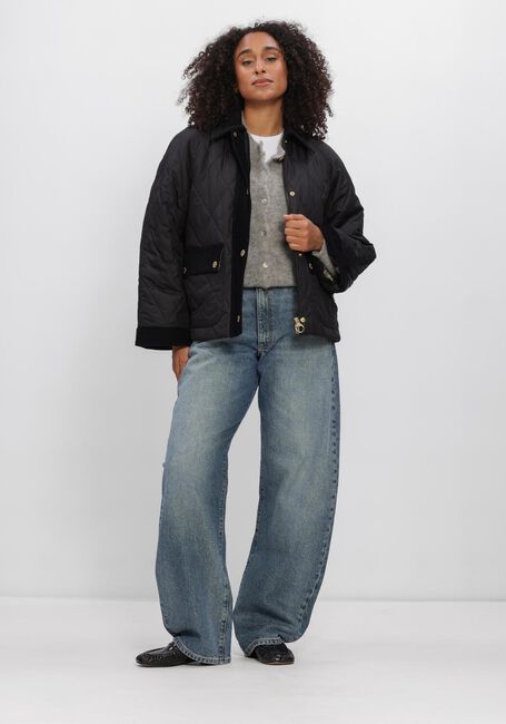 Zwarte BARBOUR Gewatteerde jas KILNWICK QUILTED JACKET - large