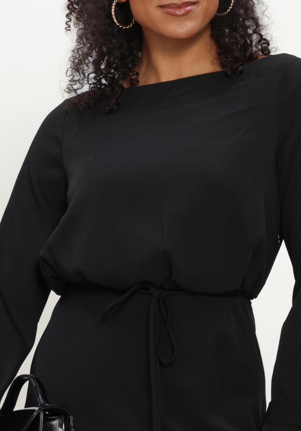 Zwarte LINA LOCCHI Maxi jurk LL-BETH - large