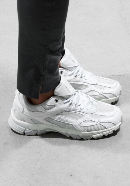 Witte MERCER AMSTERDAM Lage sneakers MET COMBI SNEAKER Witte MERCER AMSTERDAM Lage sneakers MET COMBI SNEAKER - large