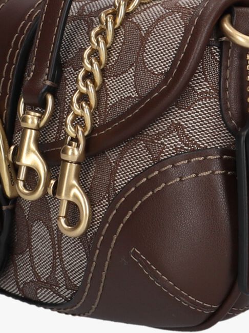 Bruine COACH Schoudertas JACQUARD SOHO BAG 25 Bruine COACH Schoudertas JACQUARD SOHO BAG 25 - large