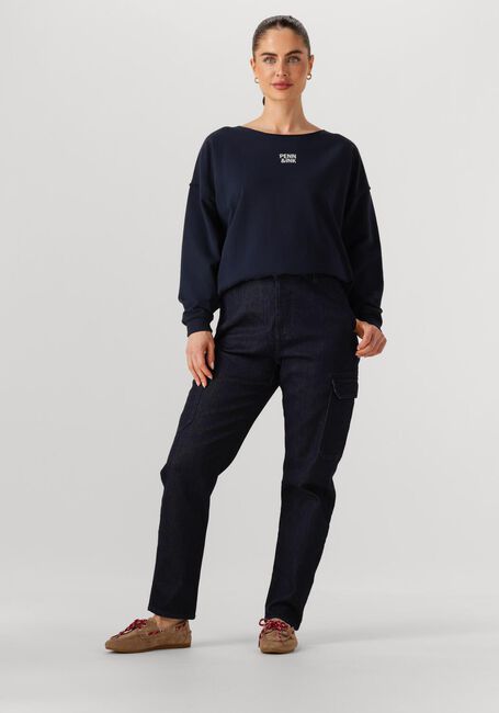 Blauwe PENN & INK Trui SWEATER W25F1703 - large