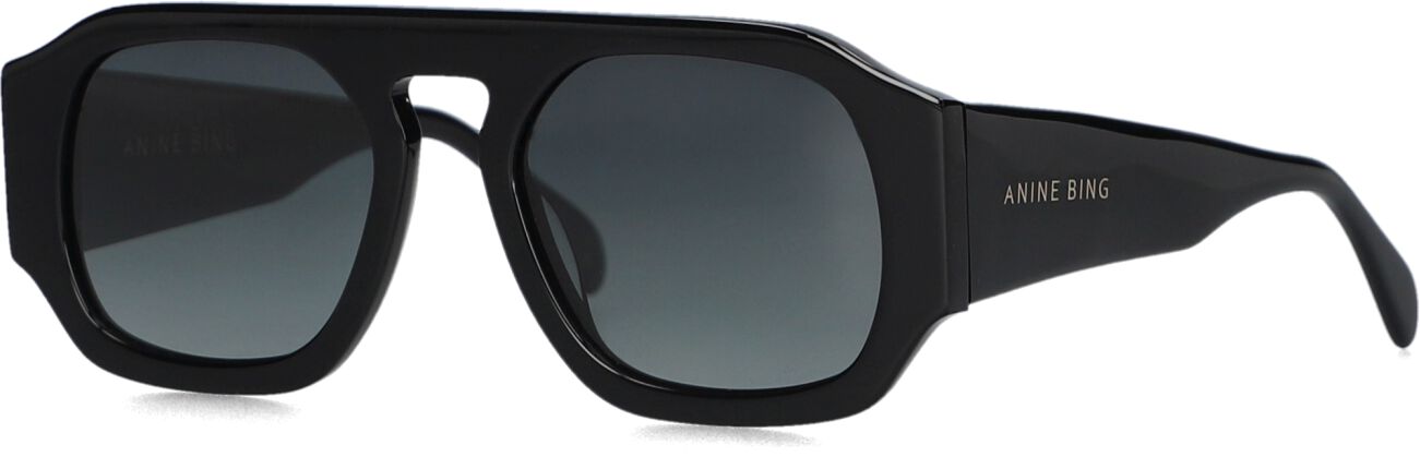 Anine Bing Anine Bing Zonnebril Dames Preston Sunglasses, Materiaal: Kunststof, Kleur: Zwart