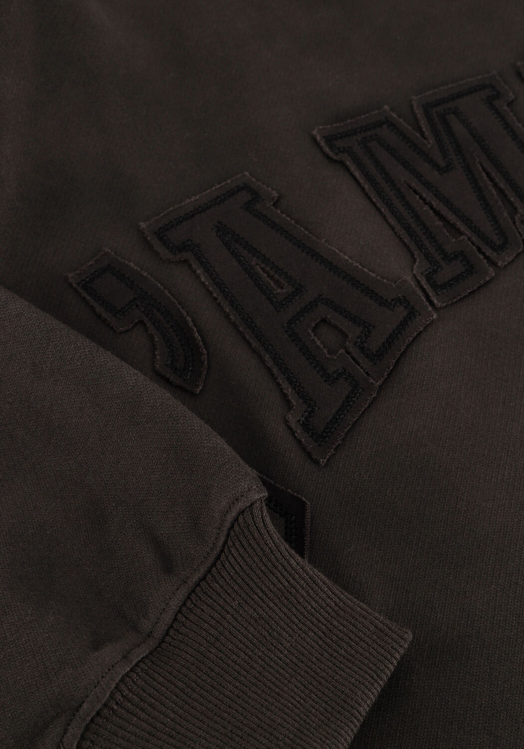 Antraciet HAUTE L'AMITI&Eacute; Sweater L'AMITI&Eacute; APPLICATION SWEATER - large