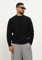 Zwarte HOPEIUM Trui BASIC CREWNECK BLACK