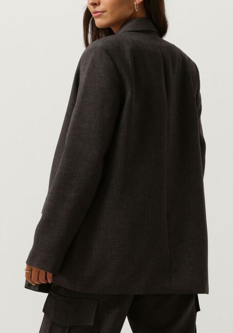 Grijze ACCESS Blazer OVERSIZED DOUBLE BREASTED BLAZER - large