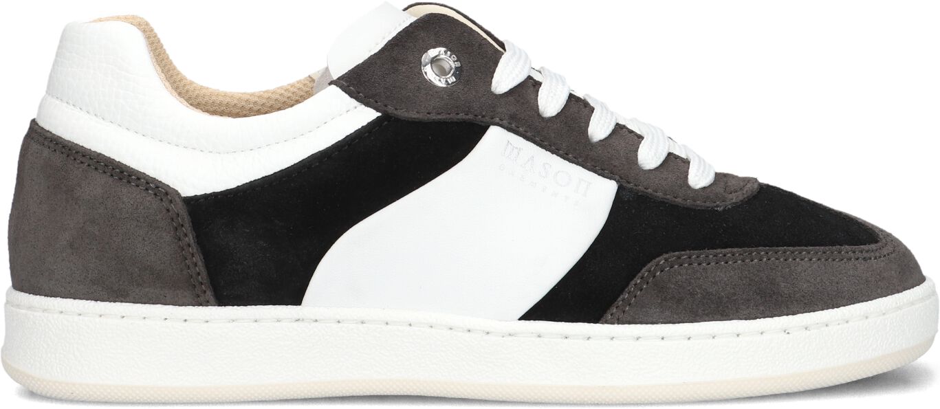 Mason Garments Lage Sneakers Dames Napoli Tradizionale, Maat: 36, Materiaal: Suède, Kleur: Zwart