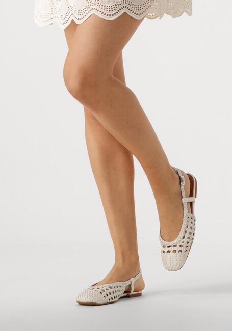 Witte UNISA Slingbacks BREJO - large