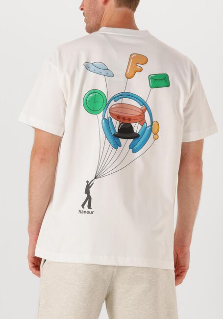 Witte FLANEUR T-shirt INFLATABLES T SHIRT - large