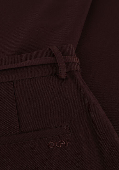Bruine OLAF HUSSEIN Wijde broek TAILORED TROUSERS - large