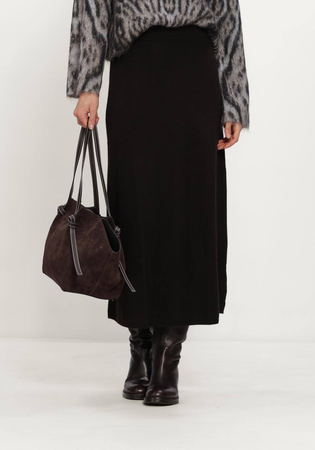Luisa Cerano Luisa Cerano Midirok Dames Rock Aus Kaschmir-mix