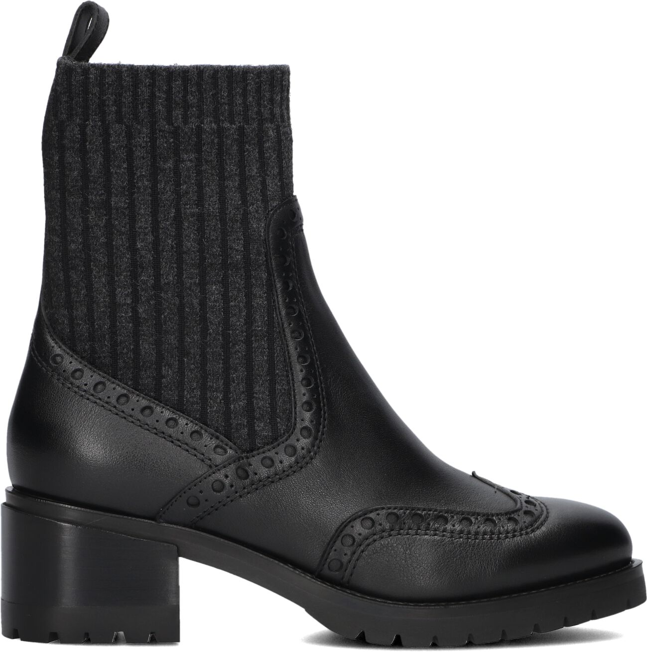 Santoni Enkellaarsjes
Dames 59557, Maat: 40, Materiaal: Leer, Kleur: Zwart