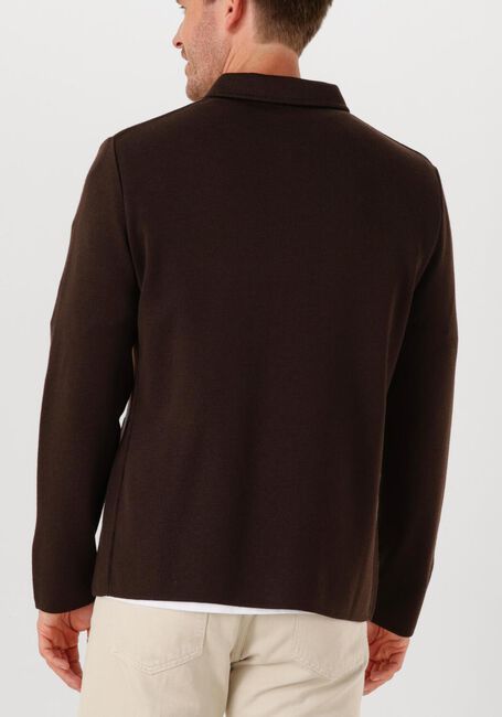 Bruine LARDINI Overshirt GIACCA MAGLIA UOMO - large