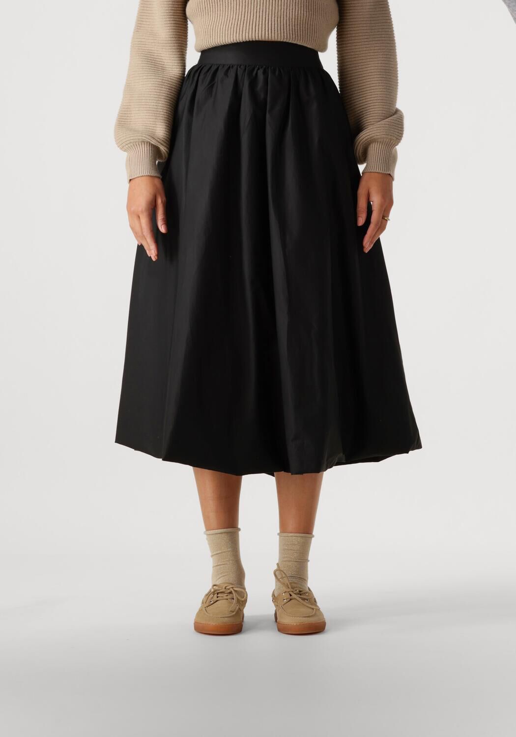 Copenhagen Muse Midirok Dames Shirley Skirt, Maat: L, Kleur: Zwart afbeelding 1